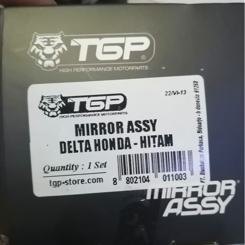 Kaca spion mirror delta honda long bar tgp