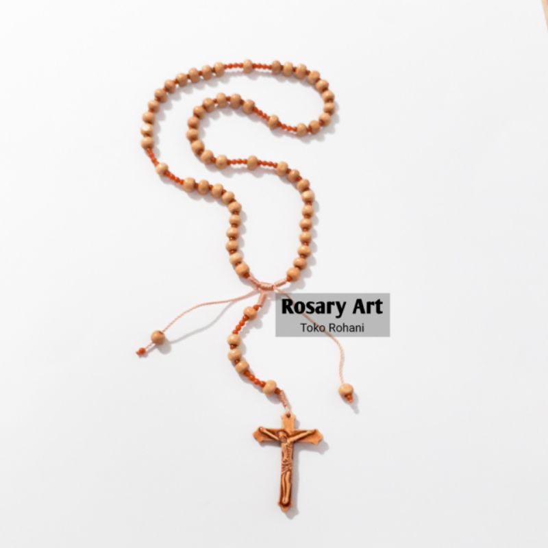ROSARIO TALI KAYU 6mm