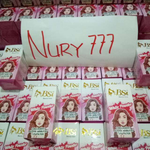BSI BPOM / White Powder Asli