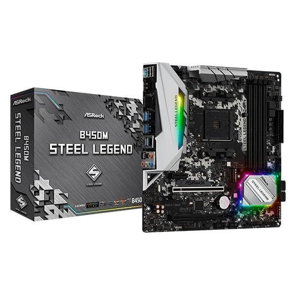 Motherboard ASROCK B450M STEEL LEGEND