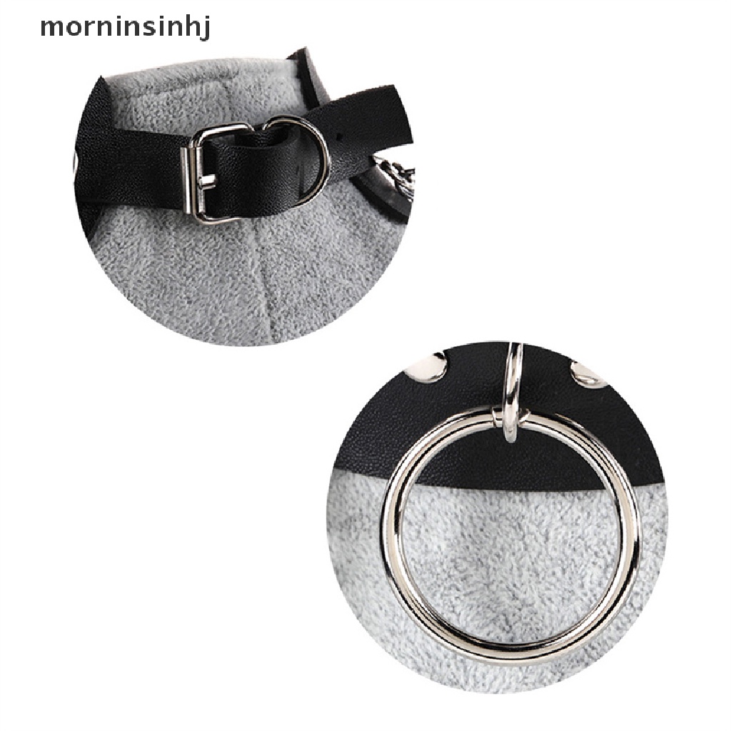 Mor Kalung Choker Punk Gothic Flexible Adjustable Bahan Kulit Pu Untuk Wanita