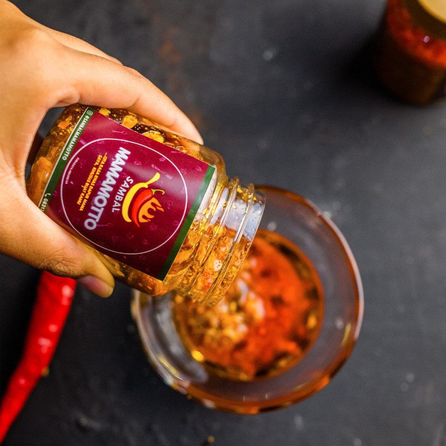 

SAMBAL MAMAMOTTO ORIGINAL (200gr) - Sambal Bawang Khas Gorontalo