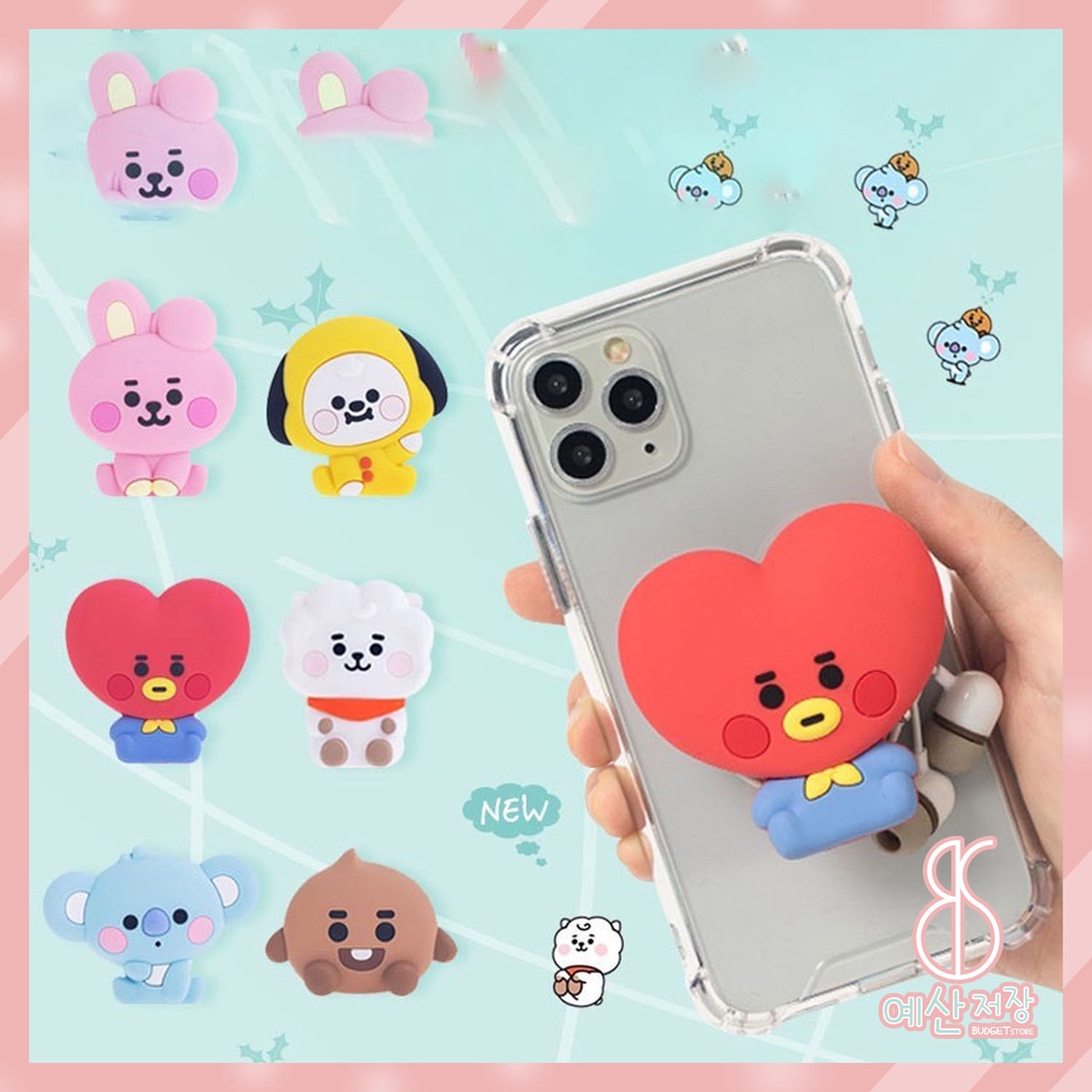 [BS] BISA COD Cute Giant Baby Popsocket BTS BT21 KPOP Jumbo Phone Holder Phone Bracket Baby - KP621