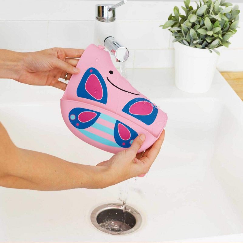 Skip Hop Zoo Silicone Bib - Celemek Silikon Skiphop