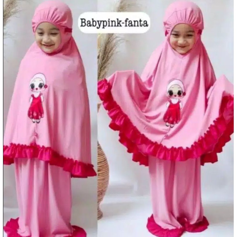 MUKENA ANAK PAUD LED/hijab anak perempuan