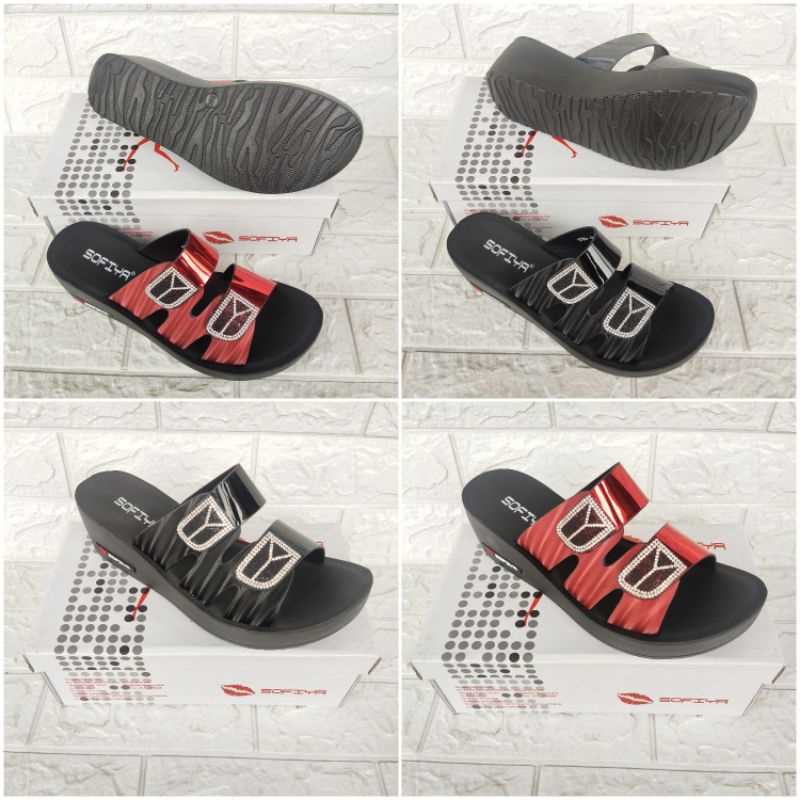 Sandal wanita sofiya 1786-46/Sandal sofiya 1786-46/Sandal wedges sofiya 1786-46/original