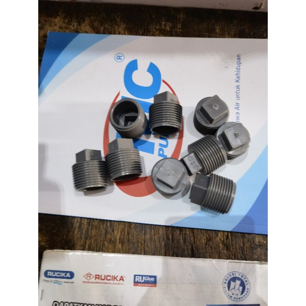 Jual Plug Rucika Aw Tutup Pengganti Tangki Jet Pump Shopee Indonesia