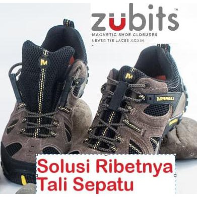 Zubits Magnet Hi Tech Solusi Praktis Tali Sepatu Boots Sneakers USA