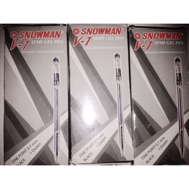 

MURAH! Pulpen Snowman Semi Gel