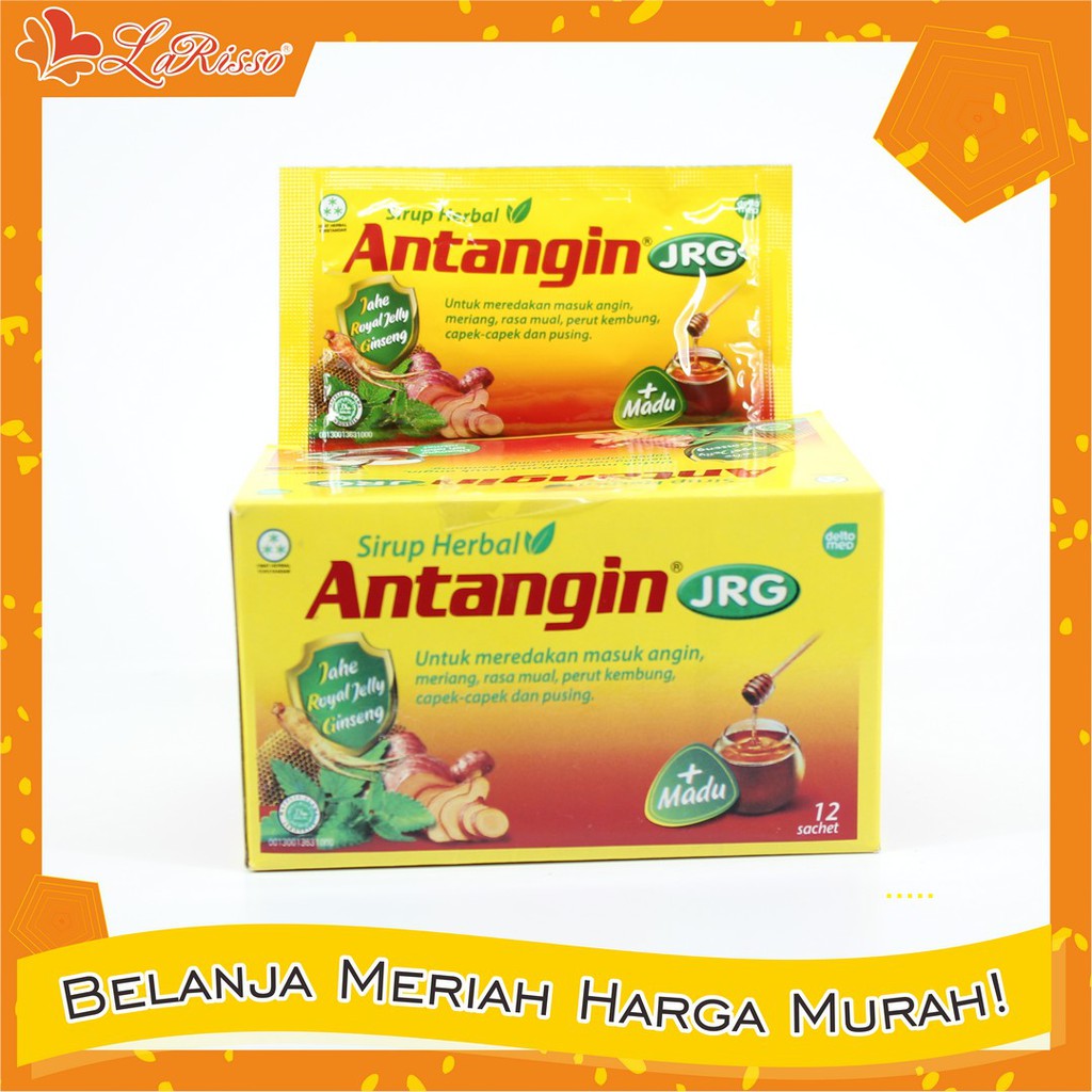 

ANTANGIN JRG SIRUP HERBAL SACHET (BOX@12PCS)