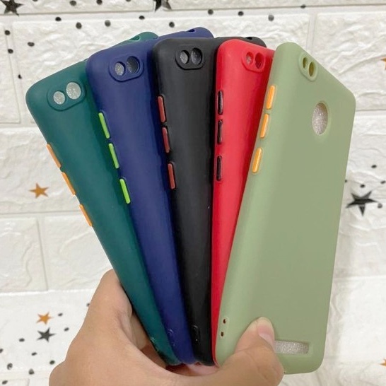 CASE BABY SKIN MACARON + PROTECT CAMERA XIAOMI REDMI 9A SOFTCASE - FA