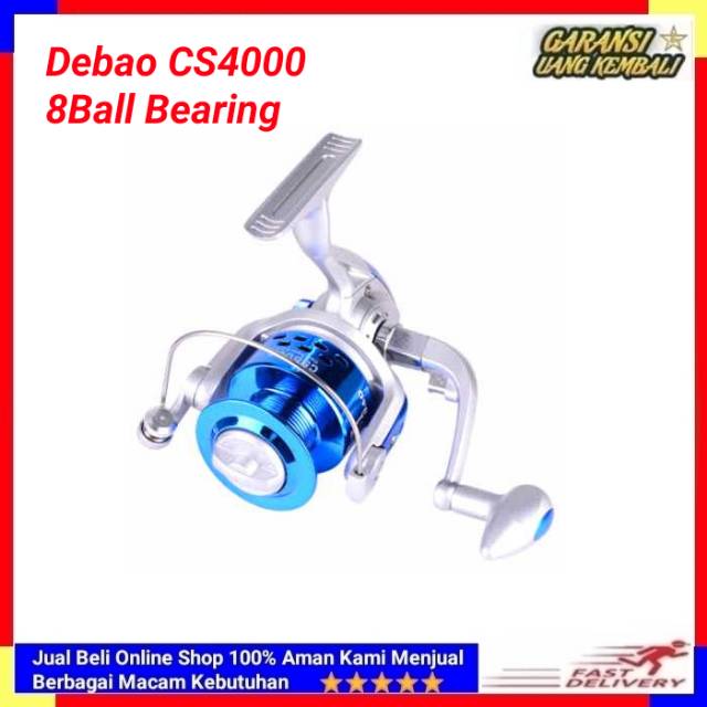 CS4000 DEBAO Reel Pancing 8 Ball Bearing