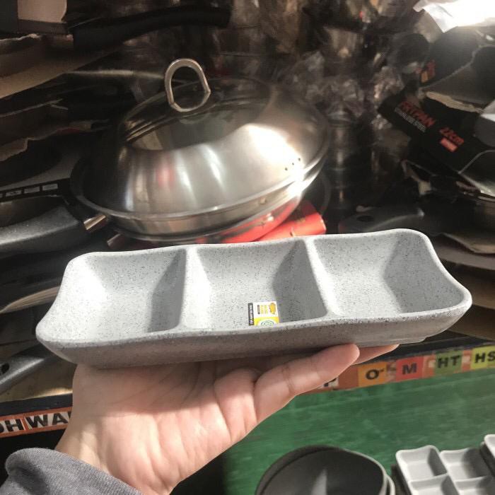 Tempat Sambal Piring Sambal Abu - Abu Golden Dragon P9A