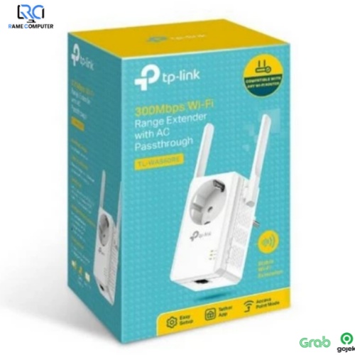 TP-LINK TL-WA860RE TP LINK 300MBPS WIFI RANGE EXTENDER WITH AC PASSTHROUGH
