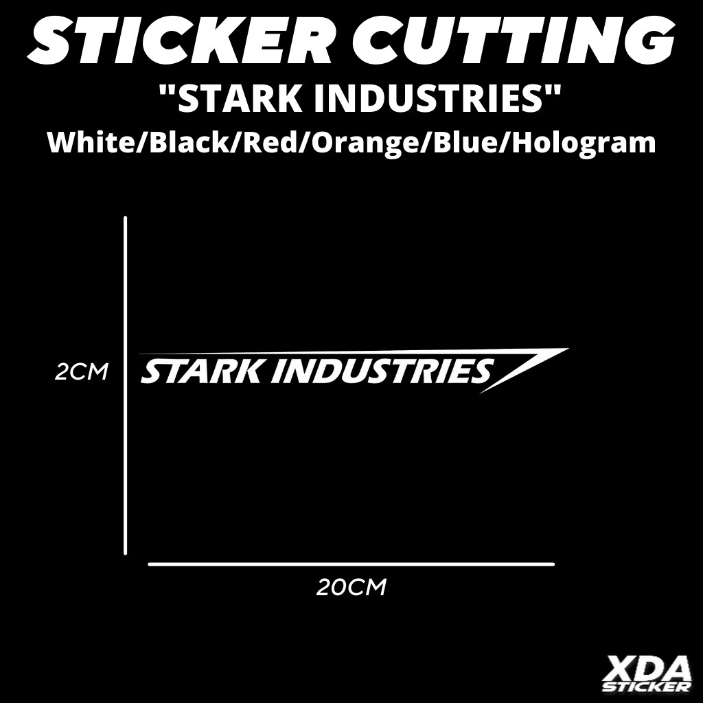 

STIKER/STICKER CUTTING STARK INDUSTRIES