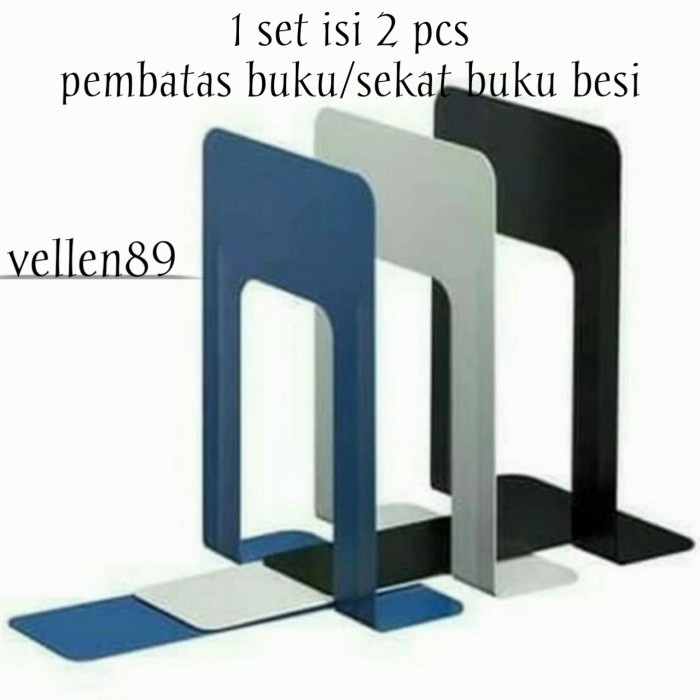 

Pembatas Buku - Sekat Besi @2 Pcs
