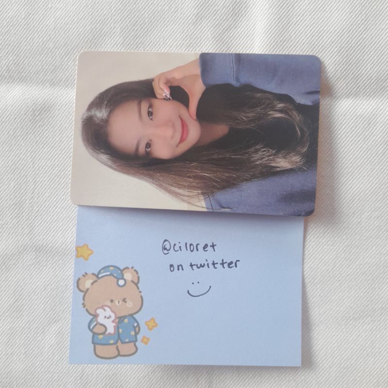 seulgi heartcheeck art book photocard booked