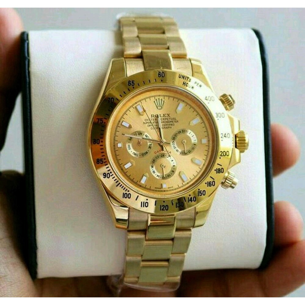 Jam Tangan pria - Rolex Daytona Gold