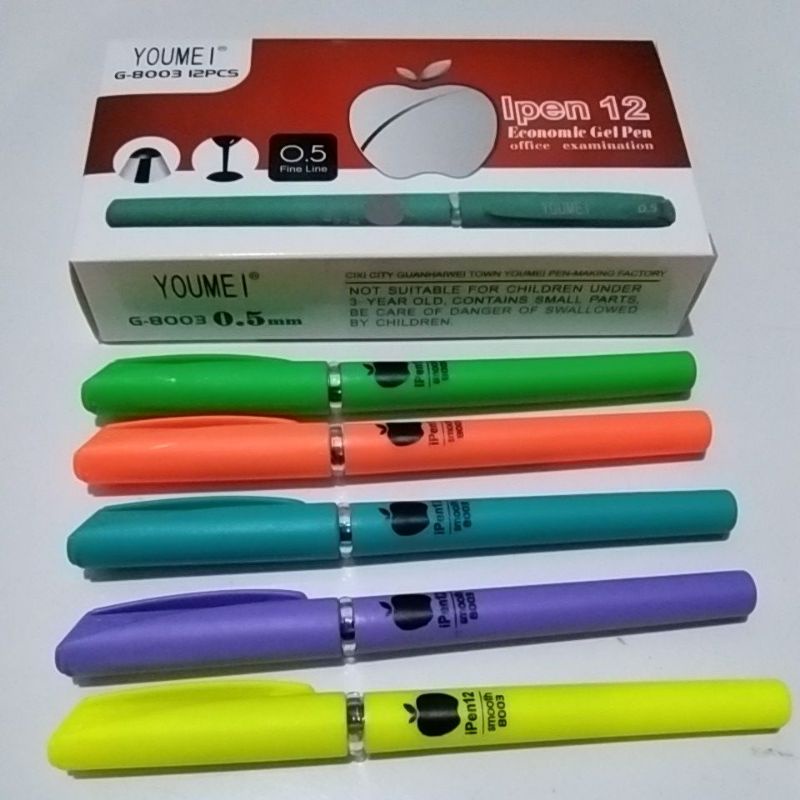 Pulpen Apple/ Pulpen jell/Pulpen Ipen