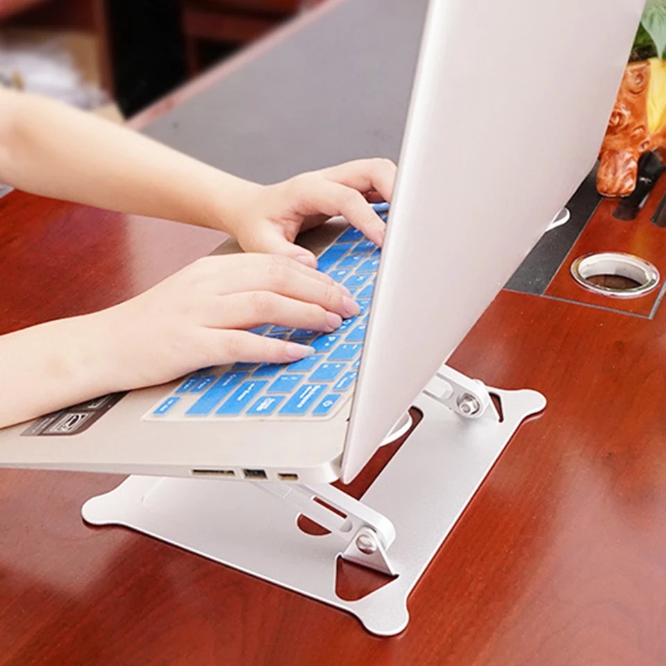 Stand Laptop Aluminium Universal Holder Laptop Folding VL01