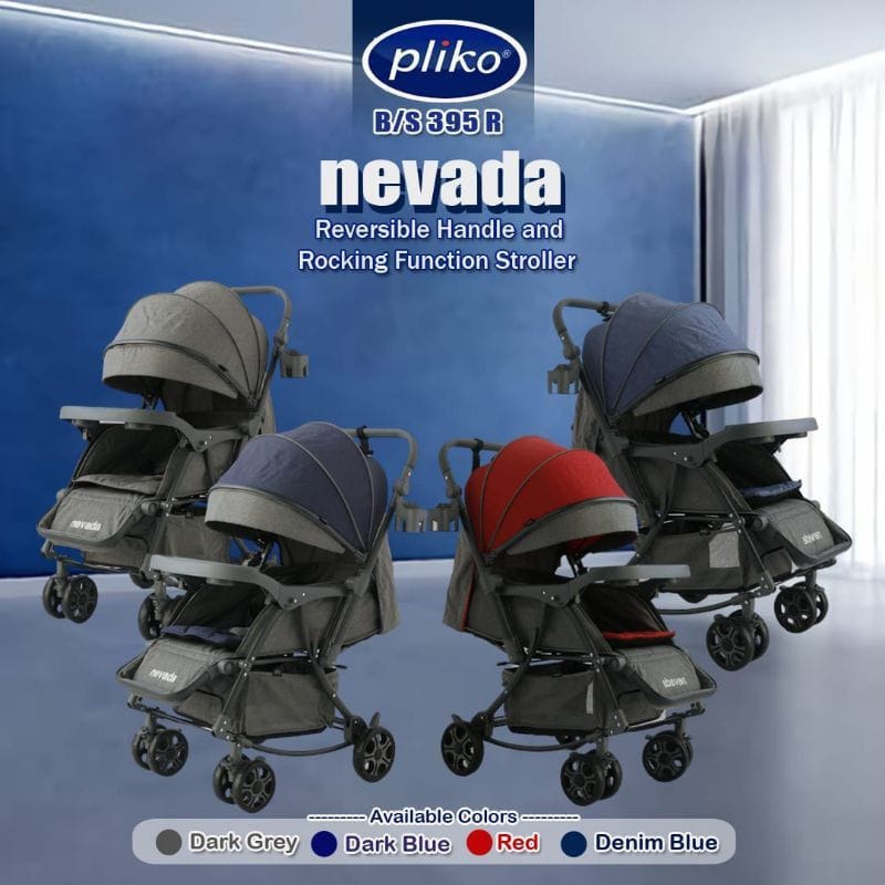 Pliko  Stroller BS395 FREE BUBBLEWARP