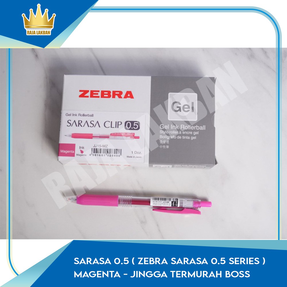 

Pulpen Sarasa 0.5 Magenta Termurah Boss
