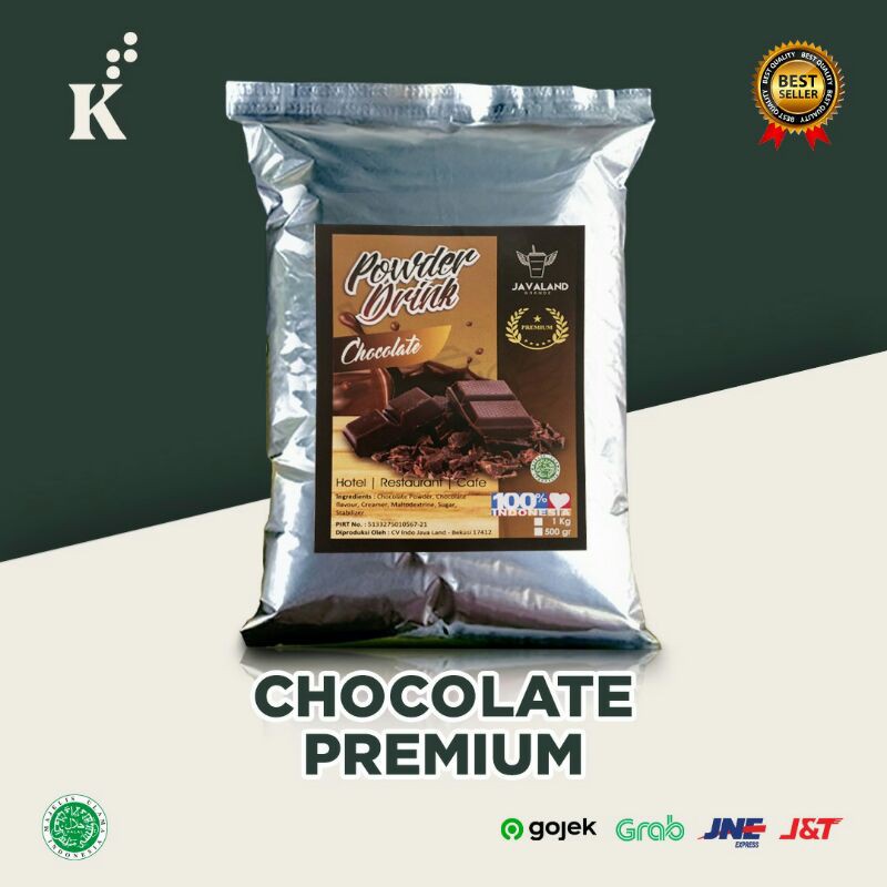 Jual Bubuk Minuman Premium Chocolate Coklat Javaland Grande 1kg