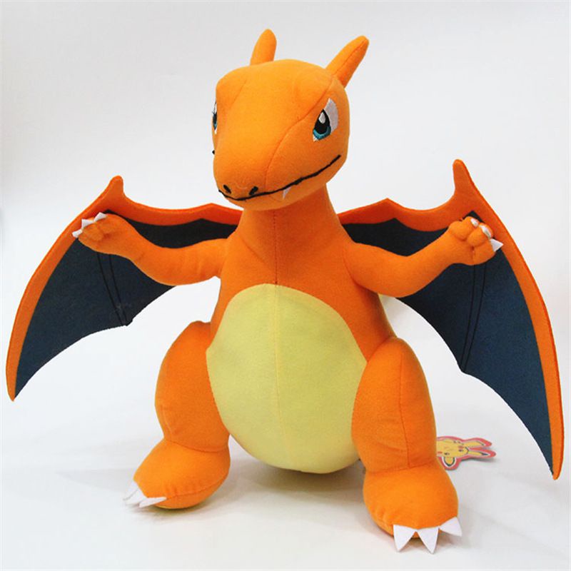 Pokemon CHARIZARD Langka Mainan Mewah Boneka Boneka Binatang Lembut 12 ''Figure Teddy Keren