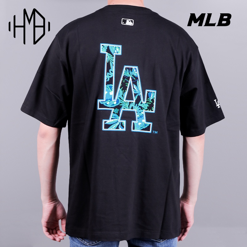 MLB Korea LA Dodgers Summer Night Tee Black