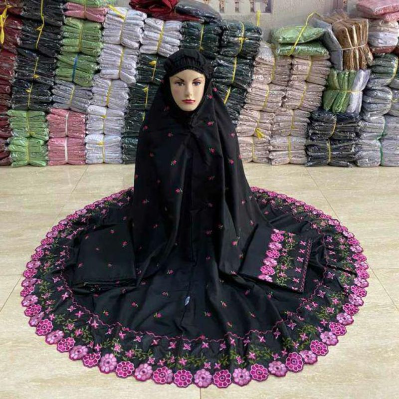 MUKENA RABBIYA DEWASA BORDIR