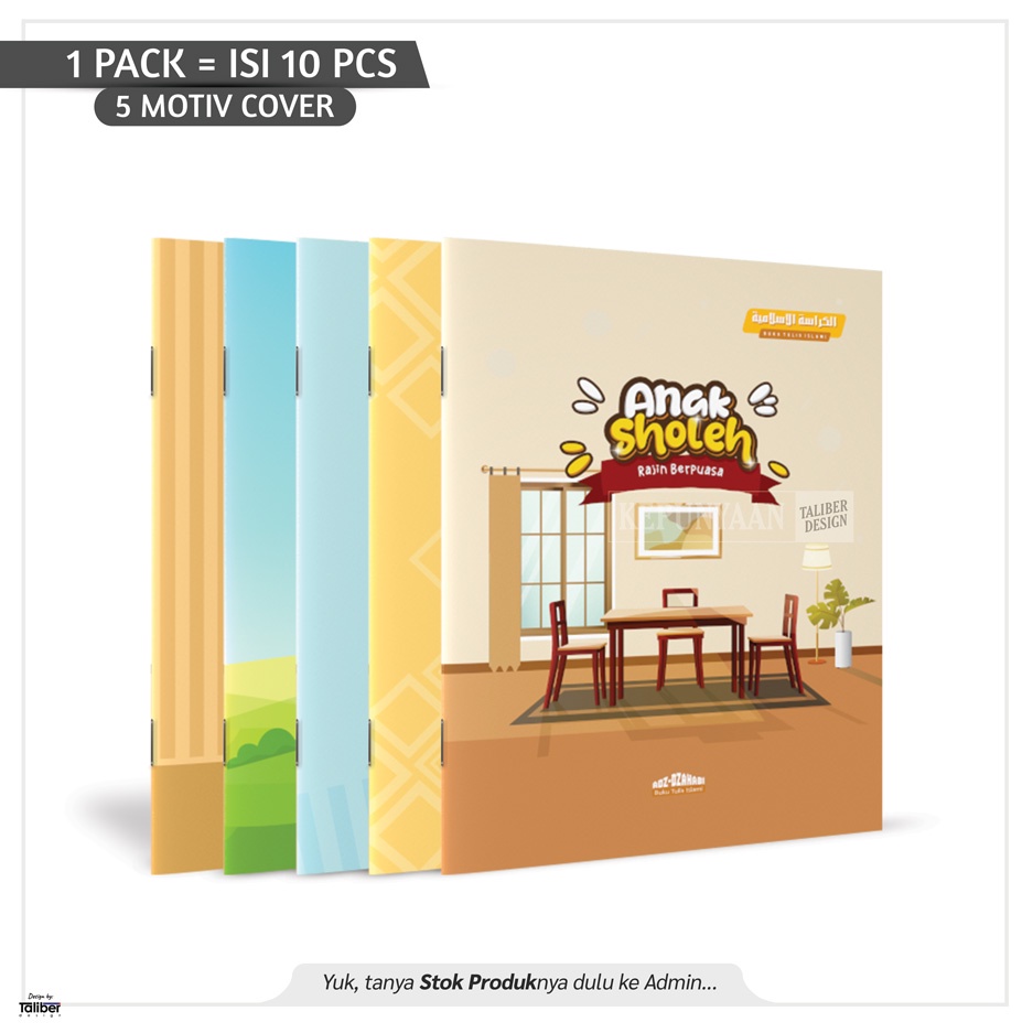 

Buku Tulis Islami 1Pack (Isi 38 Lembar) –Anak Sholeh 2022–