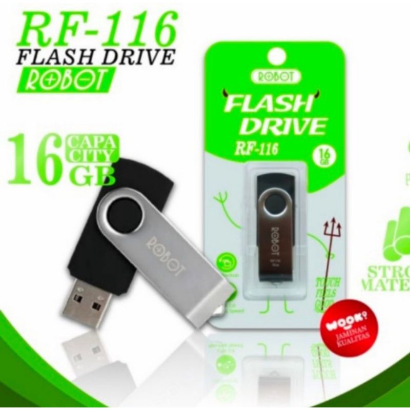FLASHDISK 16 GB ROBOT , UFD ROBOT VIVAN 16 GB ORIGINAL