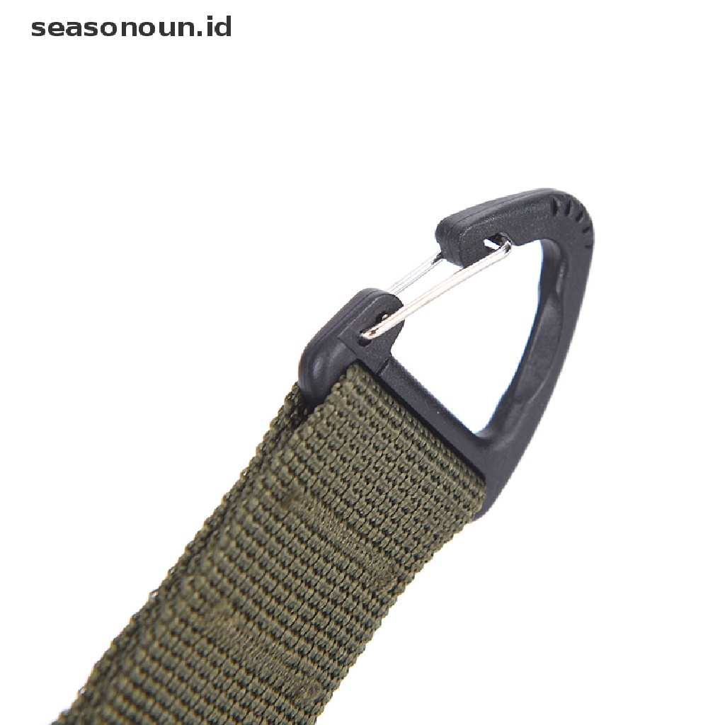 (seasonoun) Klip Carabiner Tactical Untuk Tas Backpack