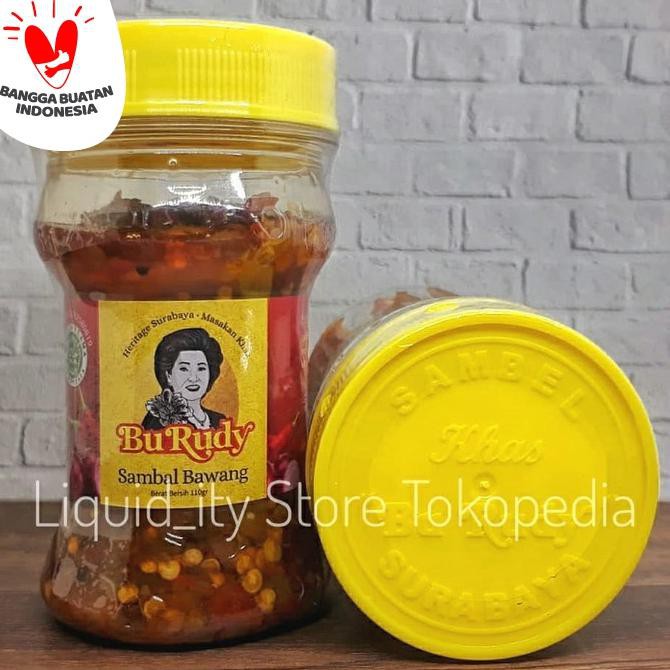 

BARU SAMBAL BAWANG BU RUDY Surabaya - original - batch selalu baru