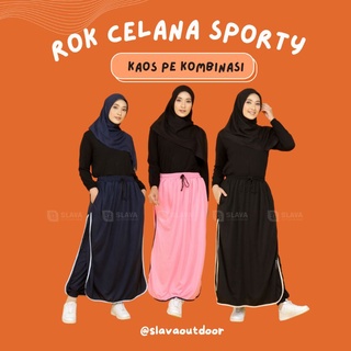 Rok Celana Olahraga - Women Series Kaos PE Premium by Slavaoutdoor
