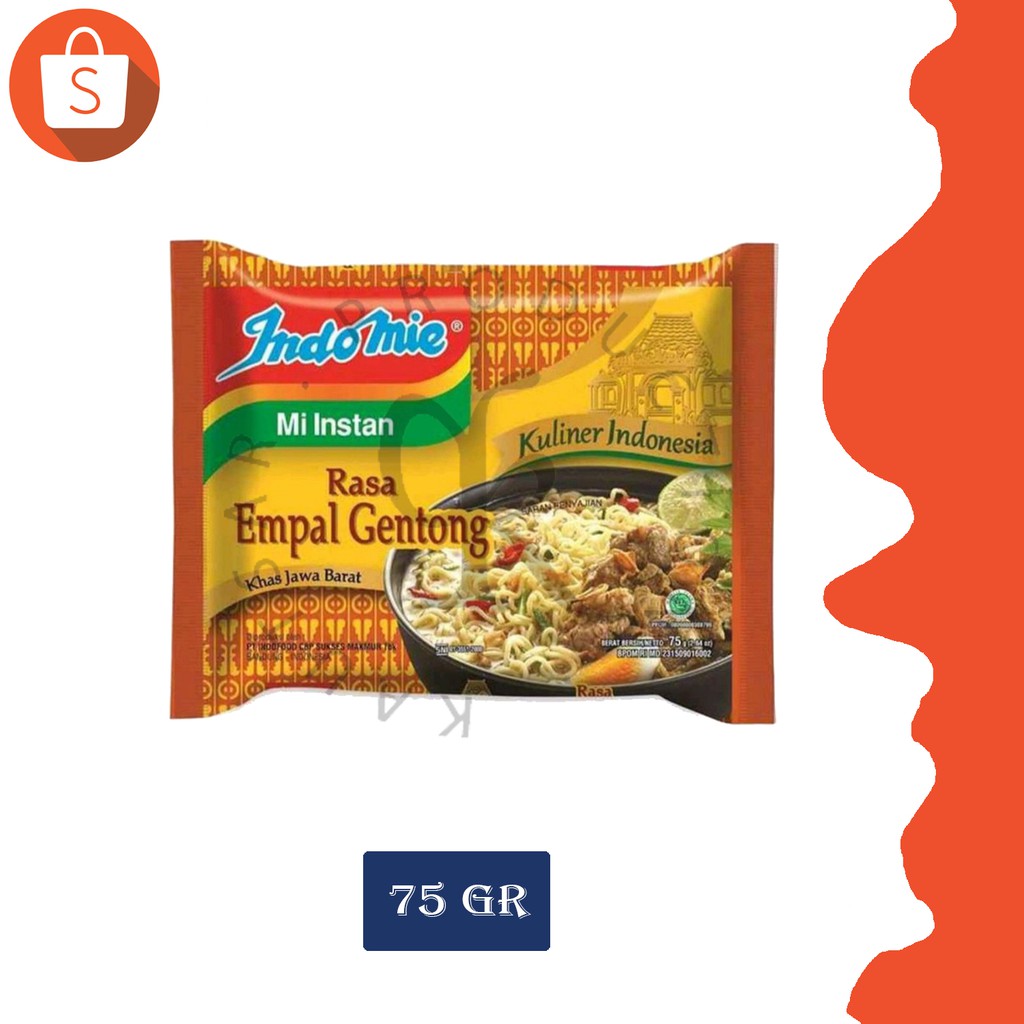 

Indomie kuah Empal Gentong 75 Gr
