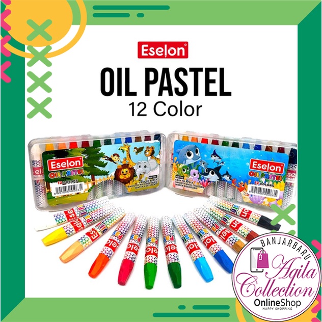 

OIL PASTEL CRAYON MINI ESELON 12 WARNA