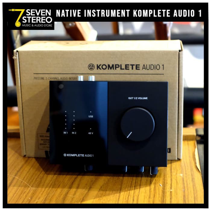 Native Instrument Komplete Audio 1 Desktop USB Audio Interface