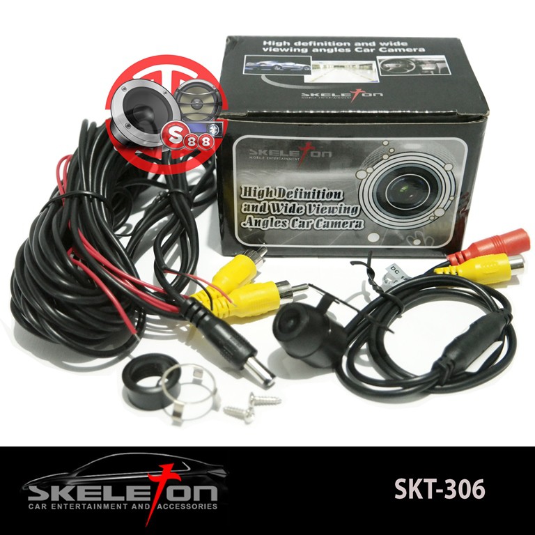 Skeleton Color Nightvision Kamera Mundur Universal