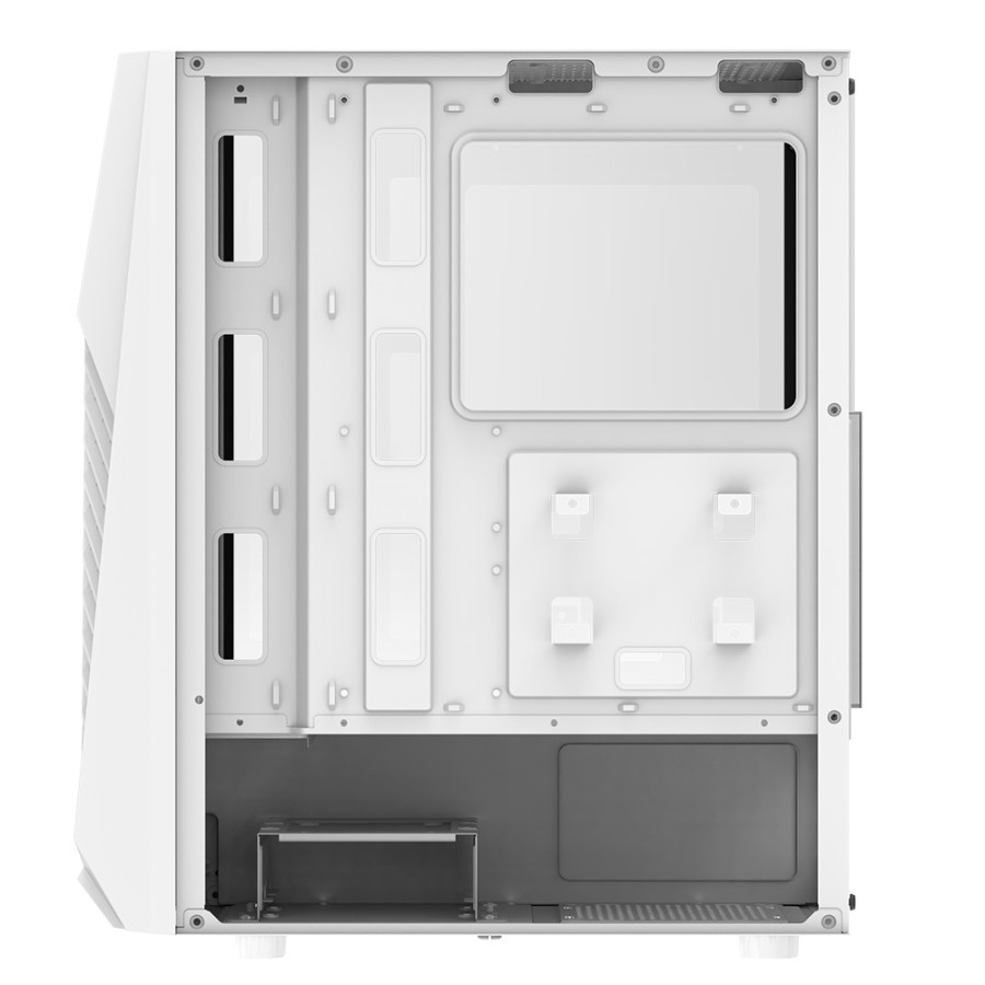 AIGO DARKFLASH DK150 (Black / White) ATX PC Casing Case