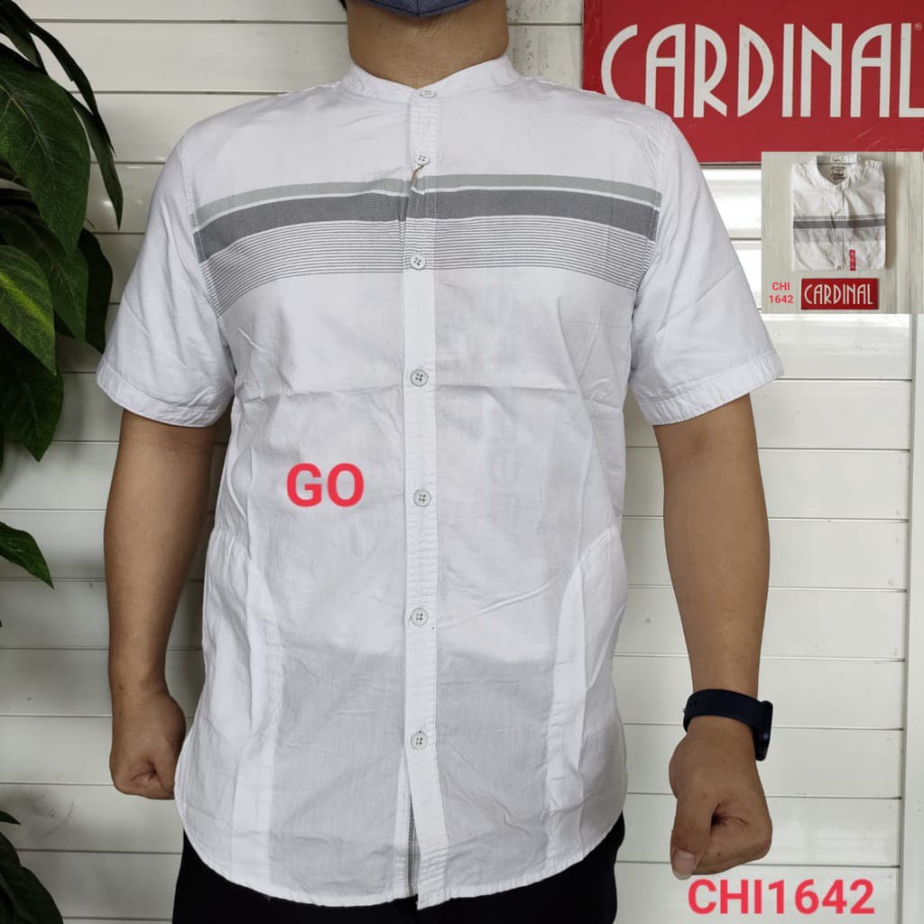 BB CARDINAL KEMEJA JUMBO,BIG SIZE KOKO PRIA LENGAN PENDEK FORMAL Baju Cowok 100% Original