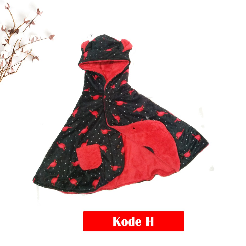 BABY CAPE Selimut Bayi Newborn-3thn Jaket Anak Bayi Murah-H