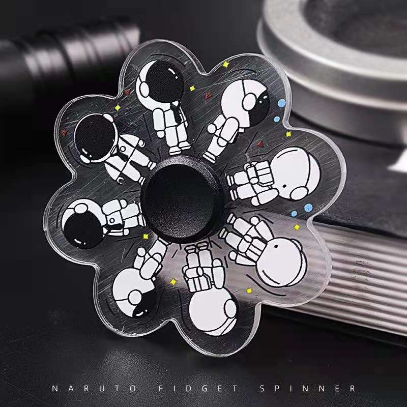 Mainan Penghilang stress anak/Fidget Spinner Gyro 3D/PopIt Fidget Toy/Boneka Gurita bisa bolak-balik-2