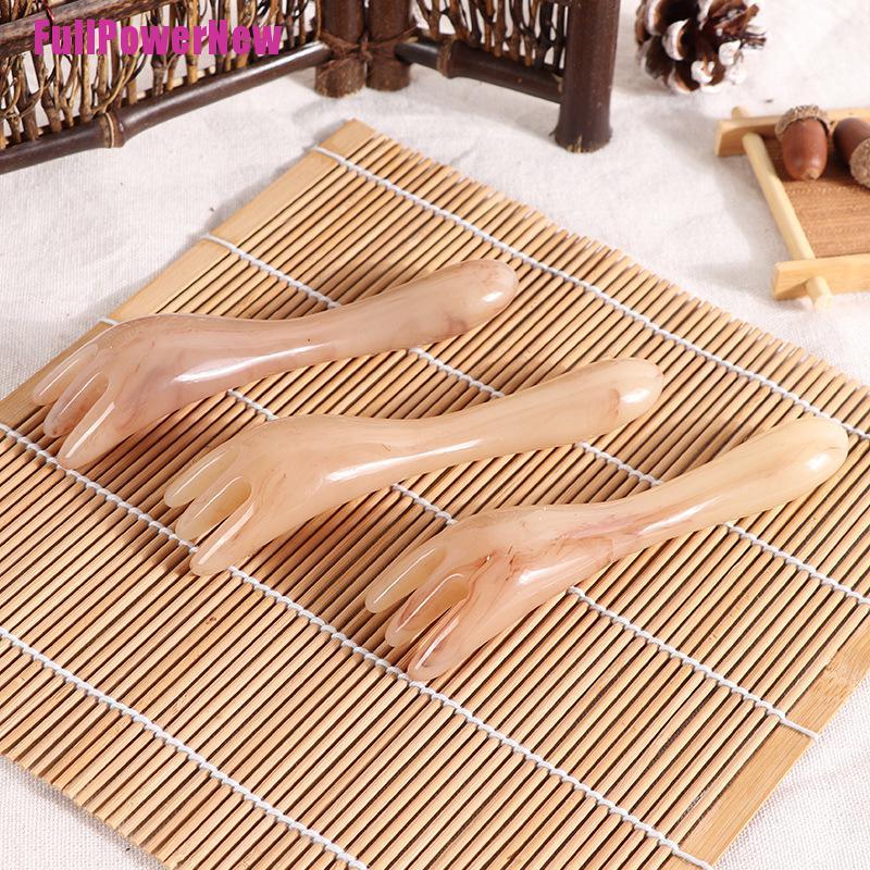 (Full) 1pc Sisir Gua Sha Bahan Resin Untuk Pijat Kulit Kepala