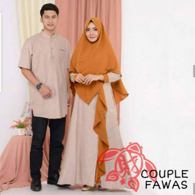 COUPLE FAWAS/COUPLE MUSLIM/BAJU MUSLIM/BAJU PASANGAN MUSLIM/BAJU PASANGAN/BAJU COUPLE/*AB