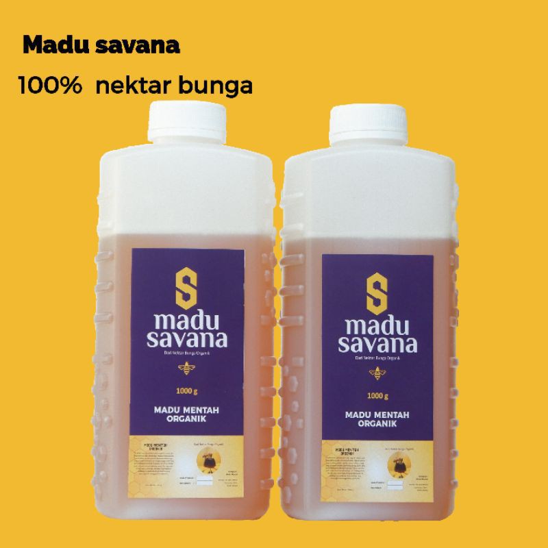 

100% Asli Nektar Madu Super Pramuka 650ml (Madu + Pollen + Royal Jelly) Alami