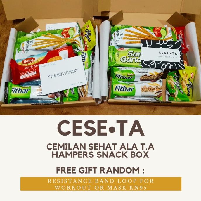 

Sale!!! Hampers Snack Box CeseTa - Cemilan Sehat Paket Isoman - Paling Diminati