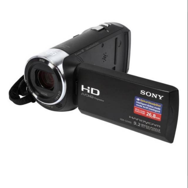 Handycam Sony Cx405 paket komplit garansi resmi Sony Indonesia