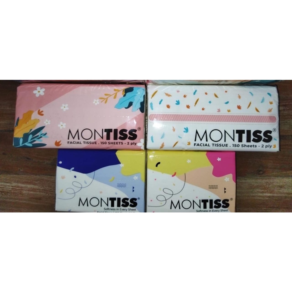 Tisue Terlaris!!! Tissue Montis facial 150 sheet 2ply