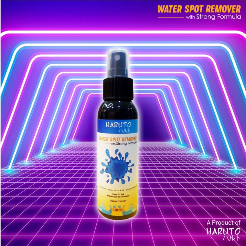 Water spot remover by Haruto pembersih jamur dan kerak air pada body mobil dan motor 100ml